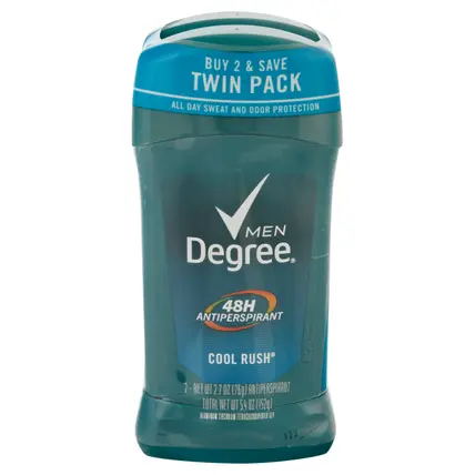 Men Twin Pack 48H Cool Rush Antiperspirant 2 ea