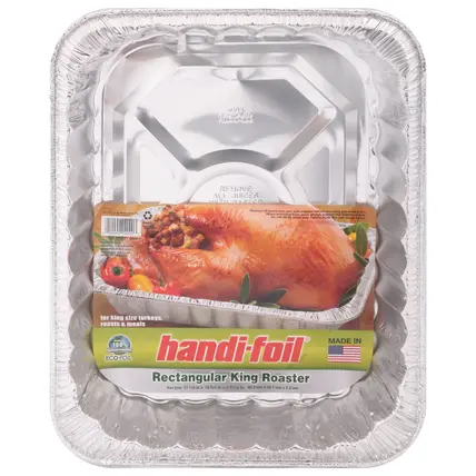 Handi-Foil Rectangular King Roaster Pan 1 ea