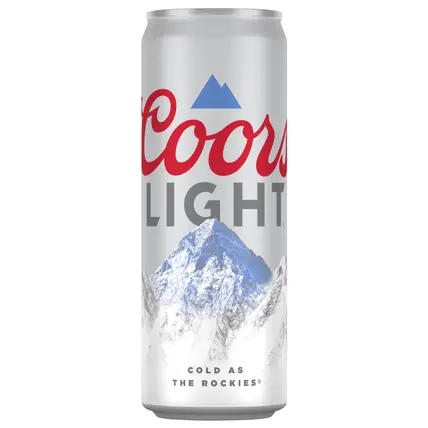 Light American Light Lager Beer Single Can