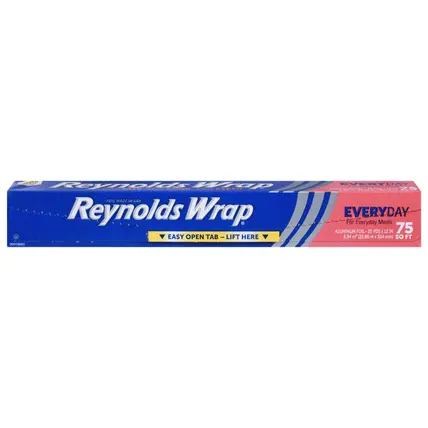 Wrap 75 Square Feet Everyday Aluminum Foil 1 ea