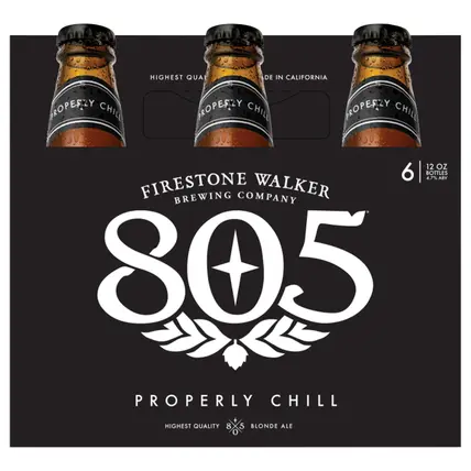 Firestone Walker 805 Beer 12 oz - 6 Bottles