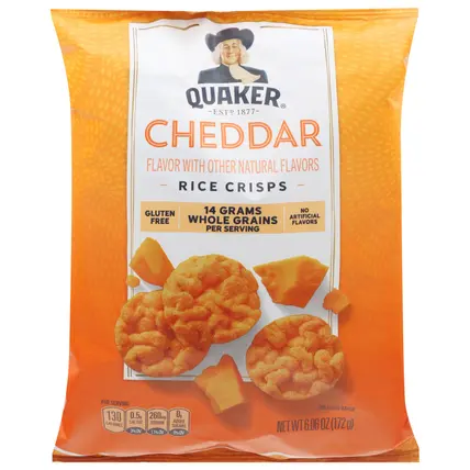Cheddar Rice Crisps 6.06 oz