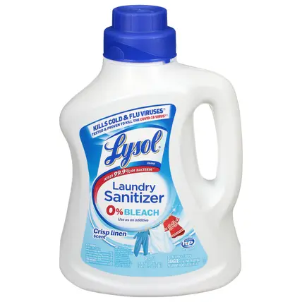 0% Bleach Crisp Linen Scent Laundry Sanitizer 90 fl oz