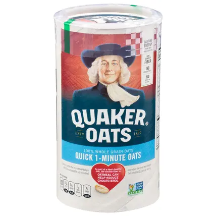 Oats Quick 1- Minute Oats 18 oz
