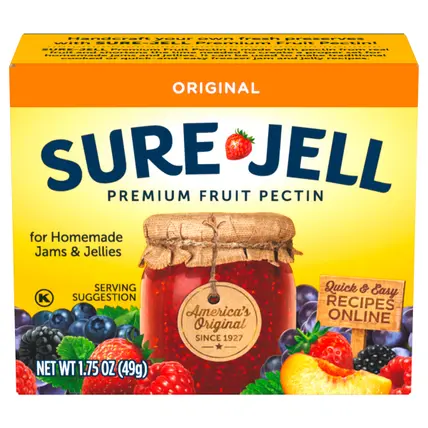 Sure Jell Original Premium Fruit Pectin, 1.75 oz Box