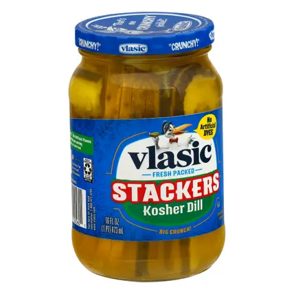 Stackers Kosher Dill Pickles 16 oz