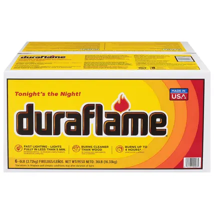 Firelogs 6 - 6 lb ea