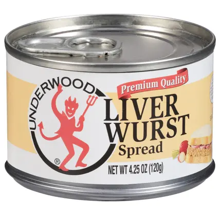Underwood Premium Liver Wurst Spread 4.25 oz