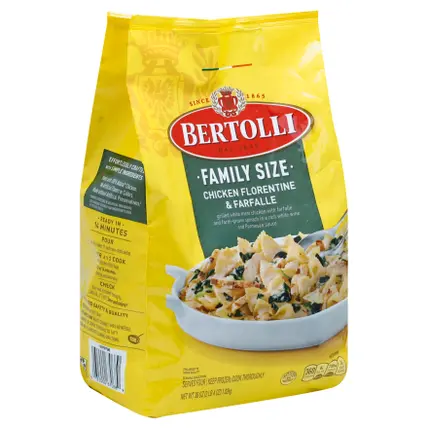 Chicken Florentine & Farfalle 36 oz