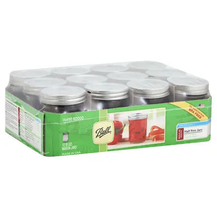 Ball Mason Jars 12 ea