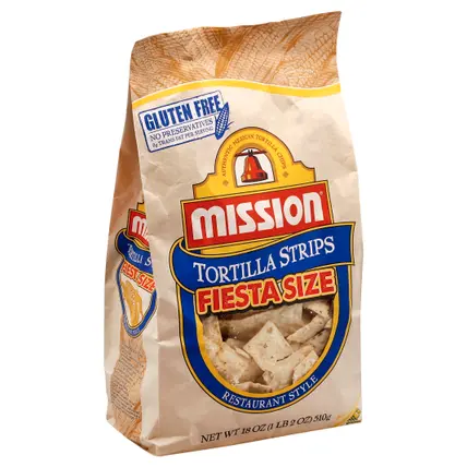 Mission Tortilla Strips 18 oz