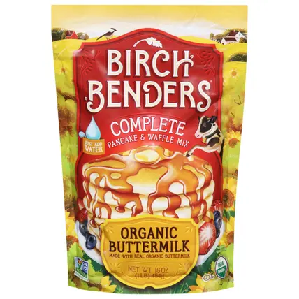 Birch Benders Complete Organic Buttermilk Pancake & Waffle Mix 16 oz