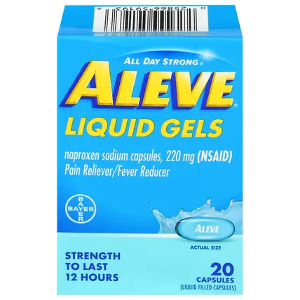 Liquid Gels Pain Reliever/Fever Reducer 20 Capsules