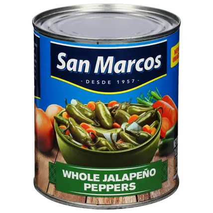 Whole Jalapeno Peppers 26 oz