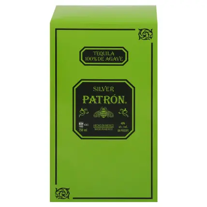 Patron Silver 100% Agave Tequila 750 ml