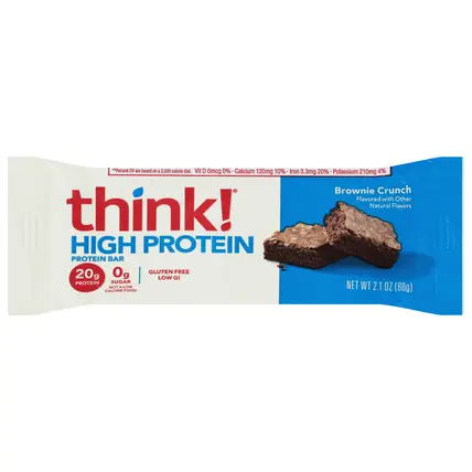 Think! High Protein Brownie Crunch Protein Bar 2.1 oz