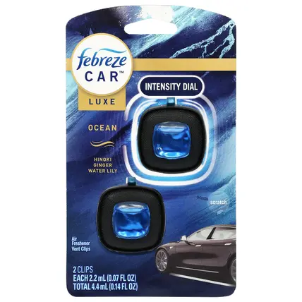 Car Ocean Air Freshener Vent Clips 2 - 2.2 ml Clips