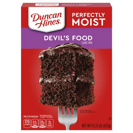 Perfectly Moist Devil's Food Cake Mix, 15.25 oz