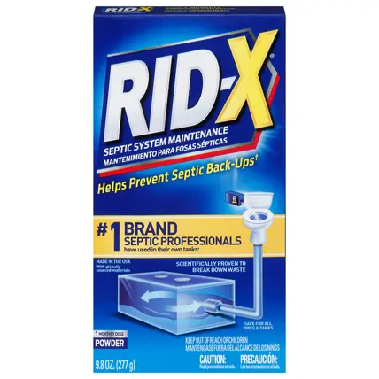 -X Powder Septic System Maintenance 9.8 oz