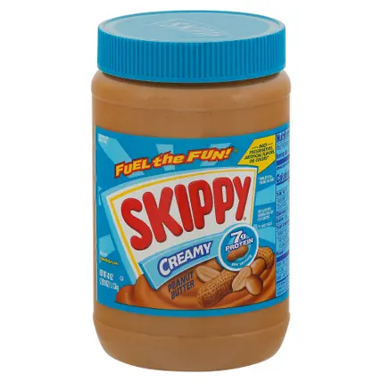 Skippy Creamy Peanut Butter 40 oz