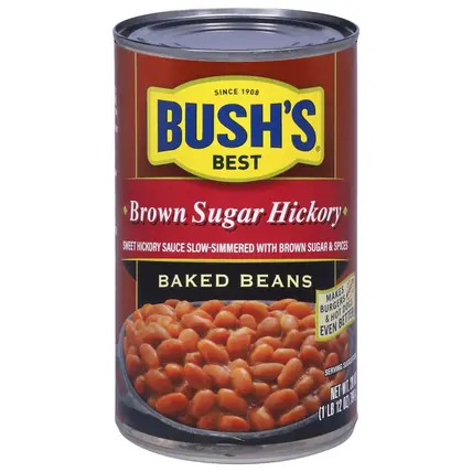 Bush's Best Brown Sugar Hickory Baked Beans 28 oz
