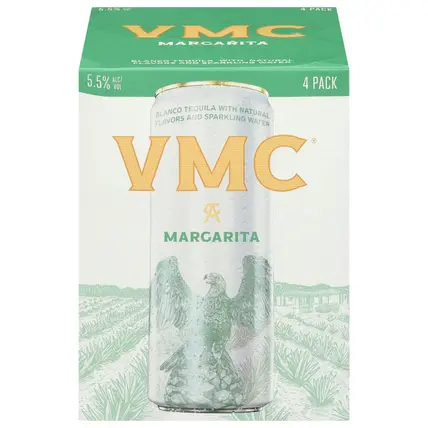 VMC Margarita Blanco Tequila 4 - 355 ml Cans
