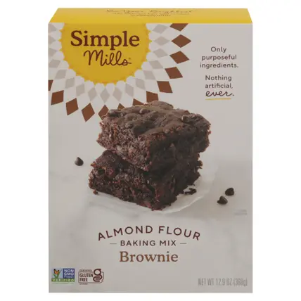 Simple Mills Almond Flour Brownie Baking Mix 12.9 oz
