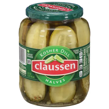 Claussen Halves Kosher Dill 32 fl oz