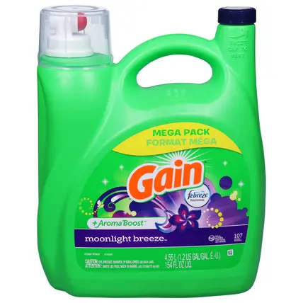 +Aroma Boost Moonlight Breeze Detergent Mega Pack 4.55 l