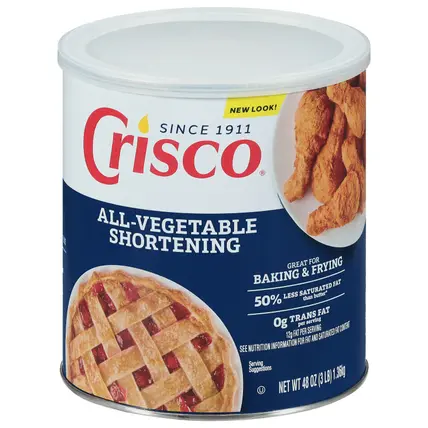 All-Vegetable Shortening, Gluten- Free, 48 oz