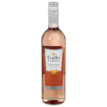 Gallo Family Sweet Peach Wine 750 ml