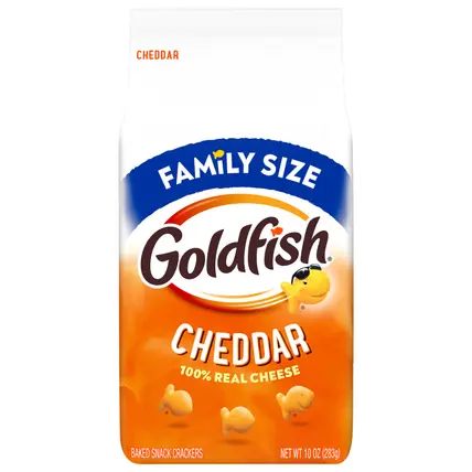 Goldfish® Cheddar Cheese Crackers, 10 Oz Bag