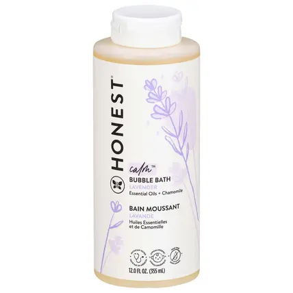 Honest Calm Lavender Bubble Bath 12 fl oz