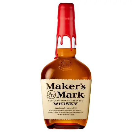 Maker's Mark Kentucky Straight Bourbon Whisky 750 ml