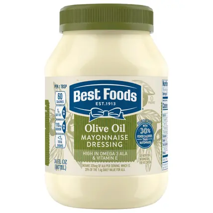 Mayonnaise Dressing with Olive Oil 30 oz
