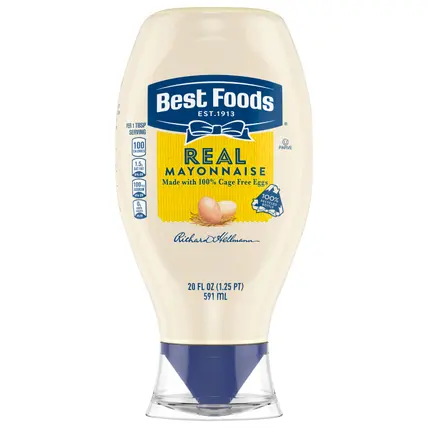 Real Mayonnaise Squeeze Bottle 20 oz
