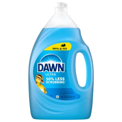Dawn Ultra Dish Soap Liquid, Dishwashing Liquid, Grease Removal, Original, 56oz