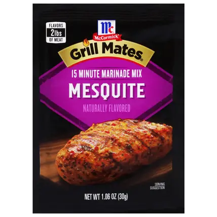 McCormick Grill Mates 15 Minute Mesquite Marinade Mix 1.06 oz