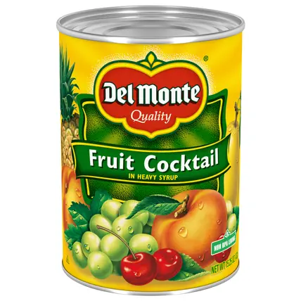 Fruit Cocktail in Heavy Syrup, 15.25 oz Can