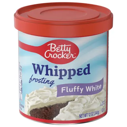 Gluten Free Whipped Fluffy White Frosting, Easter Treats, 12 oz