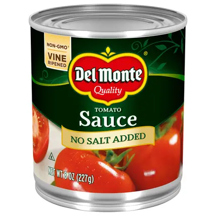 No Salt Added Tomato Sauce 8 oz