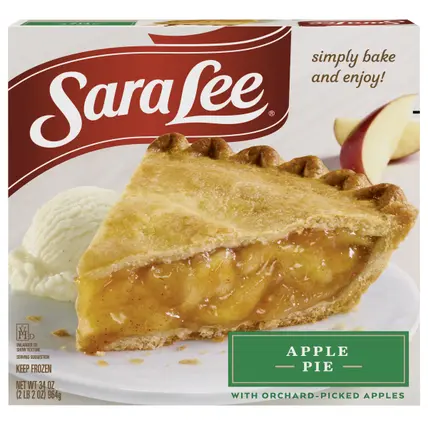 Traditional Fruit Pie 9" Unbaked Apple 34oz
