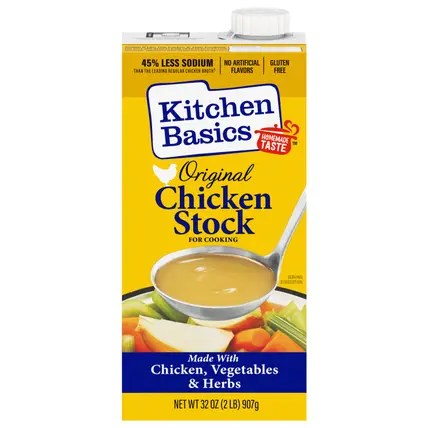 Original Chicken Stock, 32 oz Carton