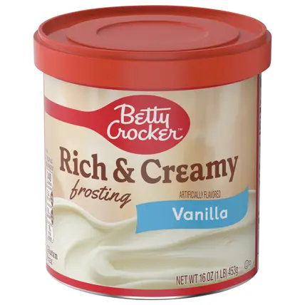 Gluten Free Rich and Creamy Vanilla Frosting, Easter Treats, 16 oz