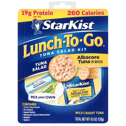 StarKist Lunch-To-Go Wild Caught Albacore Tuna Salad Kit 4.5 oz