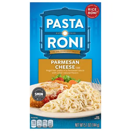 Angel Hair Pasta Parmesan Cheese Flavor 5.1 Oz