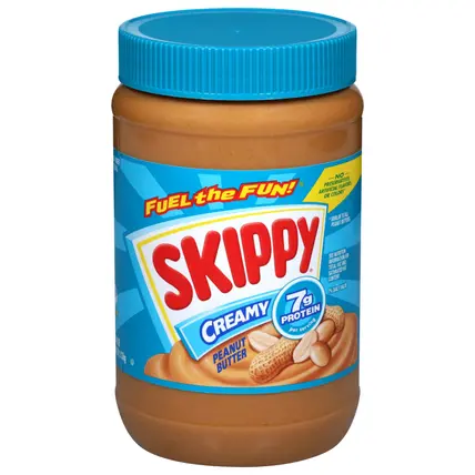 Skippy Creamy Peanut Butter 40 oz