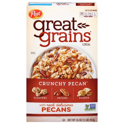 Great Grains Crunchy Pecan Cereal 16 oz