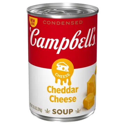 Condensed Cheddar Cheese Soup, 10.5 oz Can