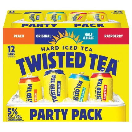 Variety Party Pack, Hard Iced Tea (12 fl. oz. Can, 12pk.)